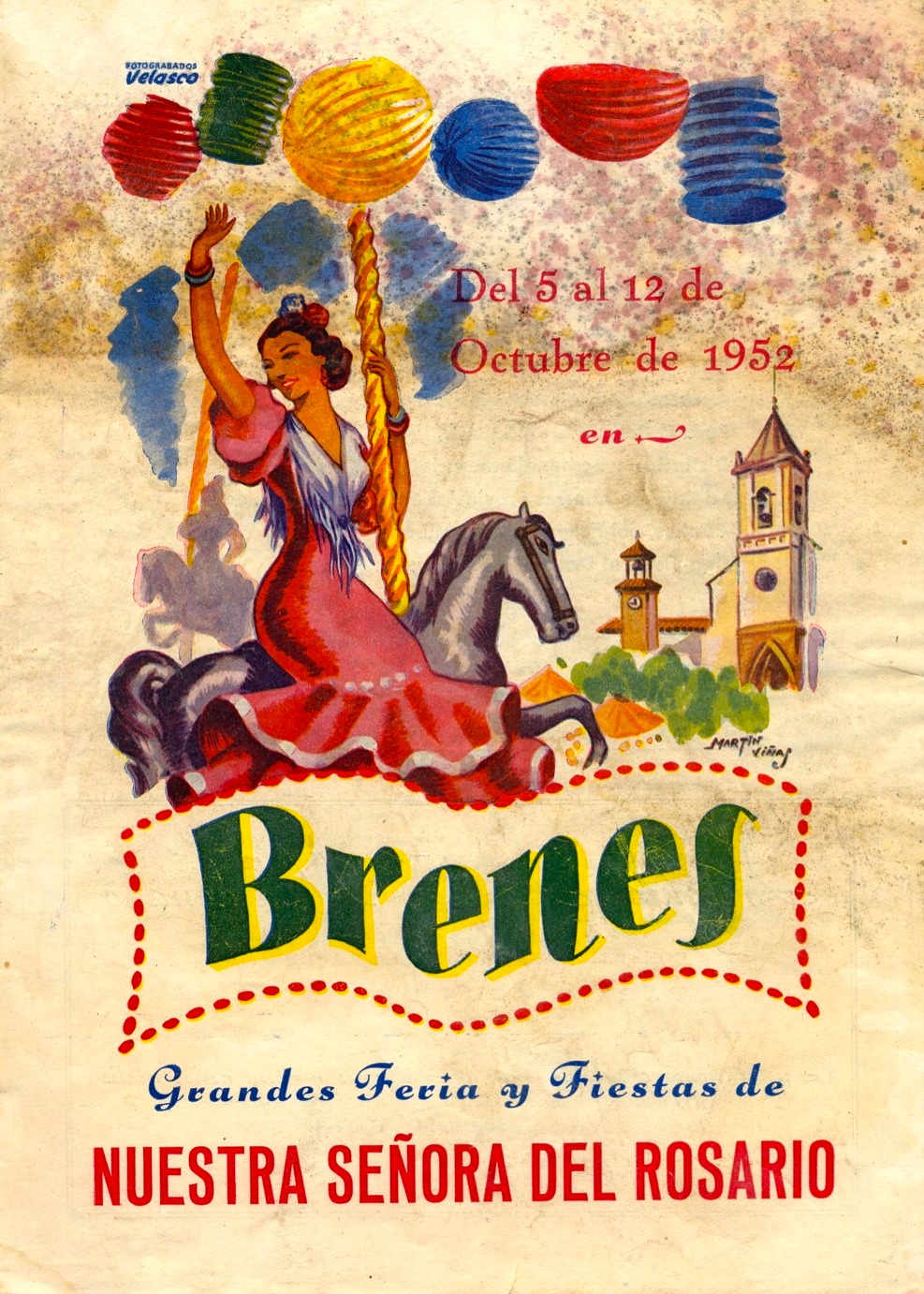 Feria y fiestas patronales en honor a la Nuestra Señora del Rosario  